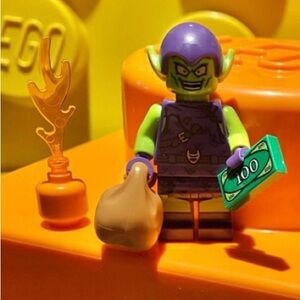 Lego Marvel Superhero Green Goblin Minifigure